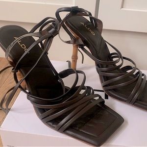 ALDO Shoes Bamboo Heel in Brown - Size 8 - ONLY USED ONCE!